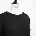 SHAW LONG SLEEVE KAFTAN-BLACK